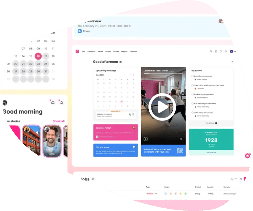 **Características de nuestro software** y servicios adicionales de Talention